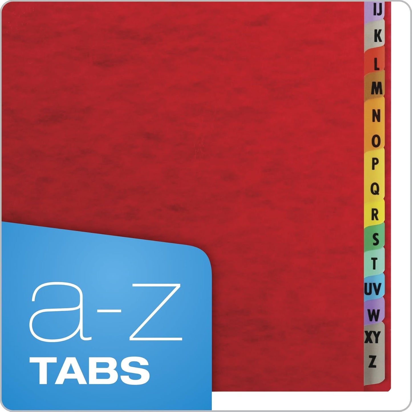 Pendaflex Expanding Desk File, Alphabetic (A–Z), Letter Size, Red, Each (11017)