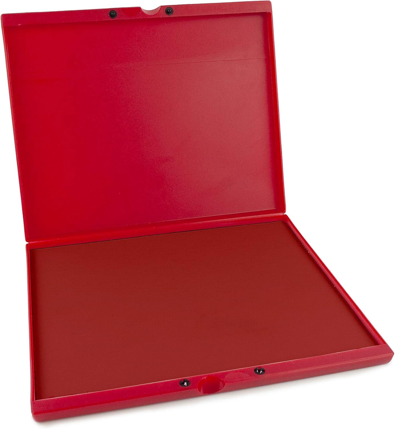MaxMark Industrial Stamp Pad - Extra Large 9.25" x 12.25" Stamp Pad - Red Ink