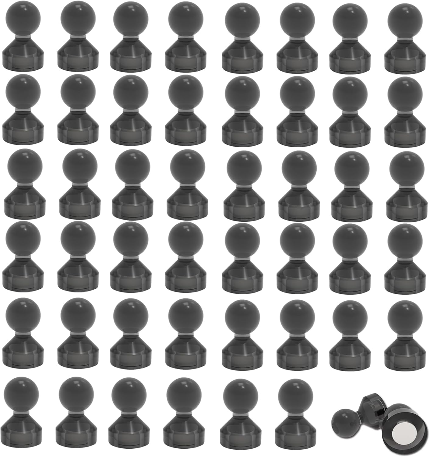 Ant Mag Magnetic Push Pins 48pcs Strong Whtieboard Pins Magnets Perfect Use for Map Fridge Kitchen Home Office Classroom