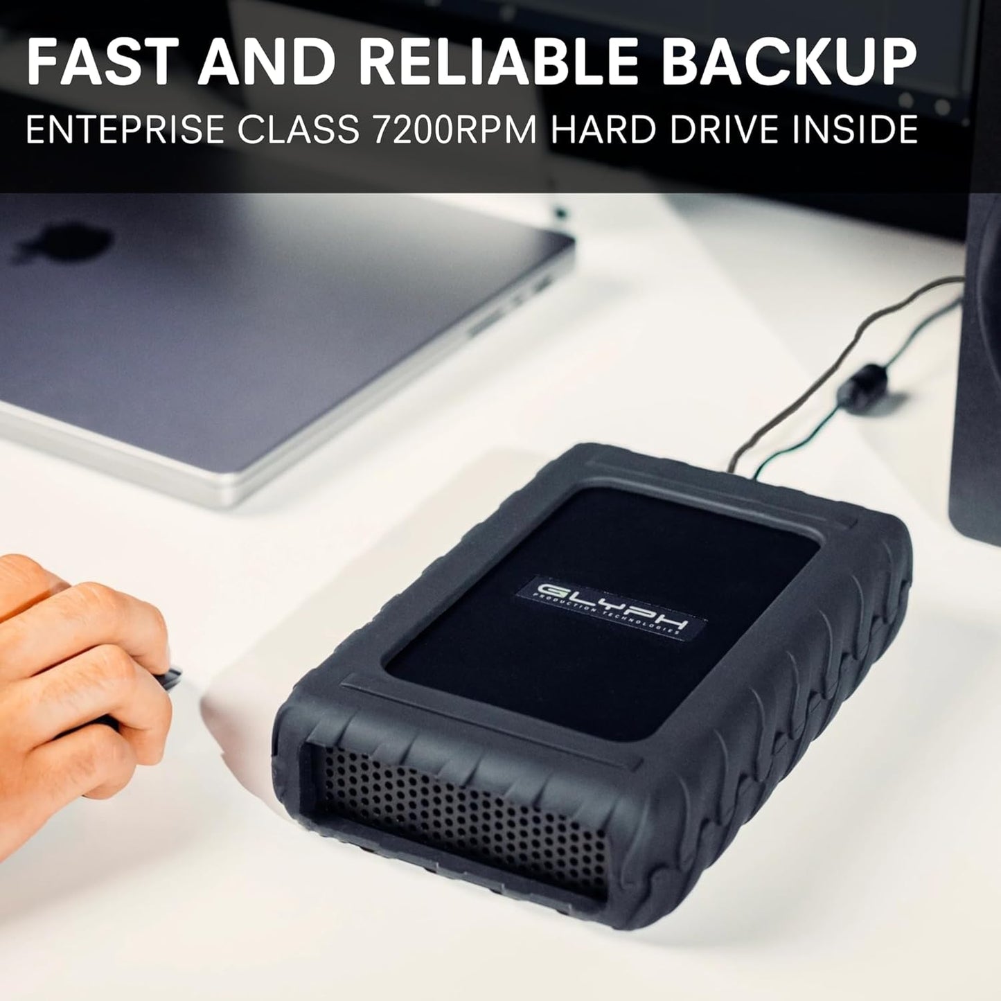 Glyph BlackBox Pro External Hard Drive 7200 RPM, USB-C (3.1,Gen2) (16TB)