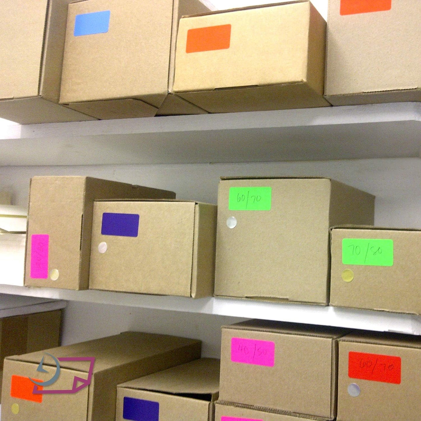 8-1/2 x 11" Neon Color High Light Fluorescent Labels for Laser & Inkjet Printer (Yellow Fluorescent, 4 x 2" - 10 Per Page | 250 Labels)