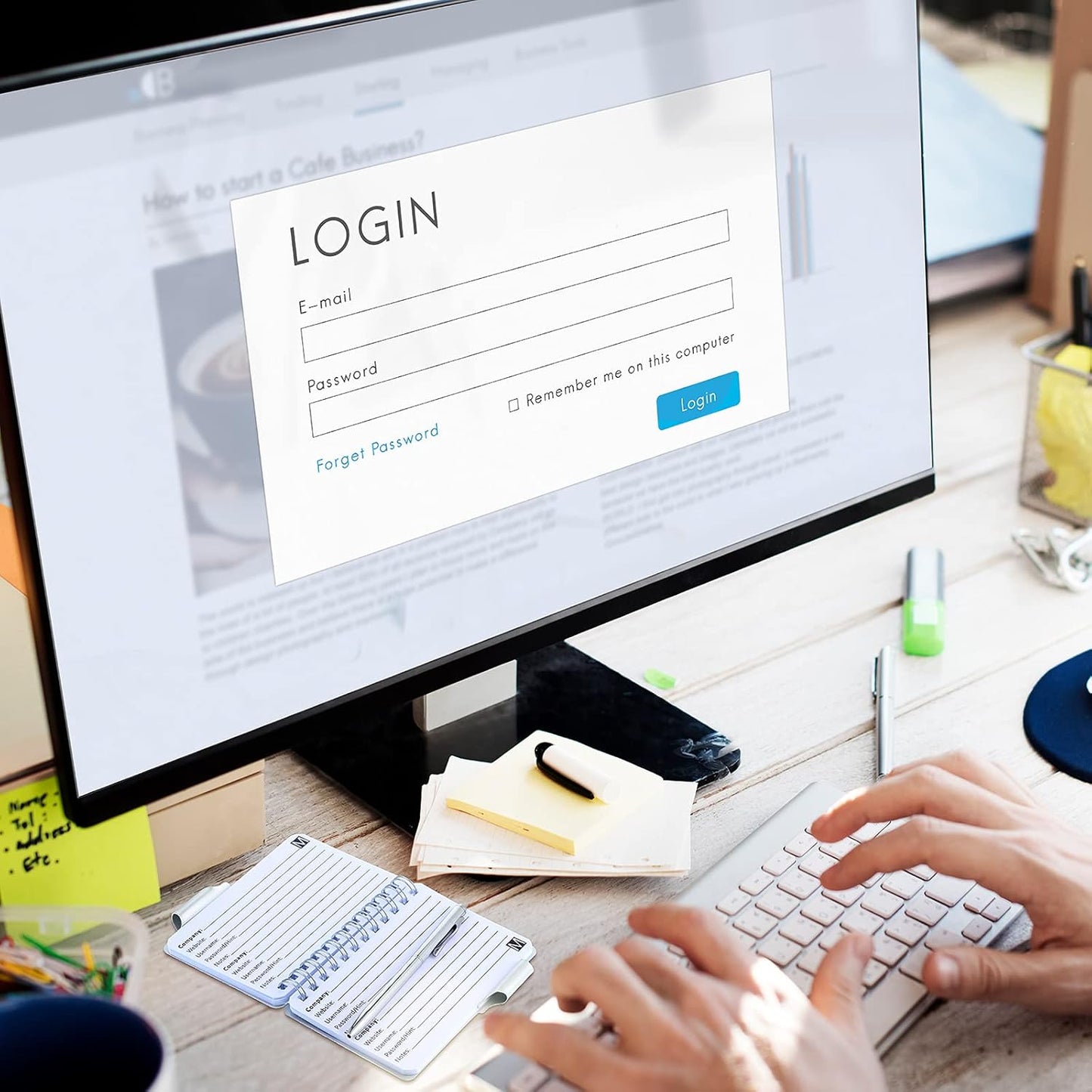 Zonon 2 Pcs Mini Password Book with Alphabetical Tabs Metal Password Keeper Book Portable Organizer Elegant Mandala Pattern Notebook with Pen, Spiral Bound for Information(Silver, Blue)