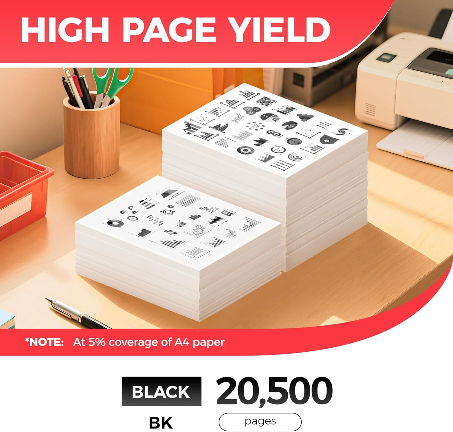 T06 Black Toner Cartridge 1-Pack with chip High Yield Replacement for Canon T06 T06L 3526C001AA Toner Compatible with Canon imageRunner 1643i 1643iF 1643P X MF1643i II MF1643iF Printer Ink All-in-One