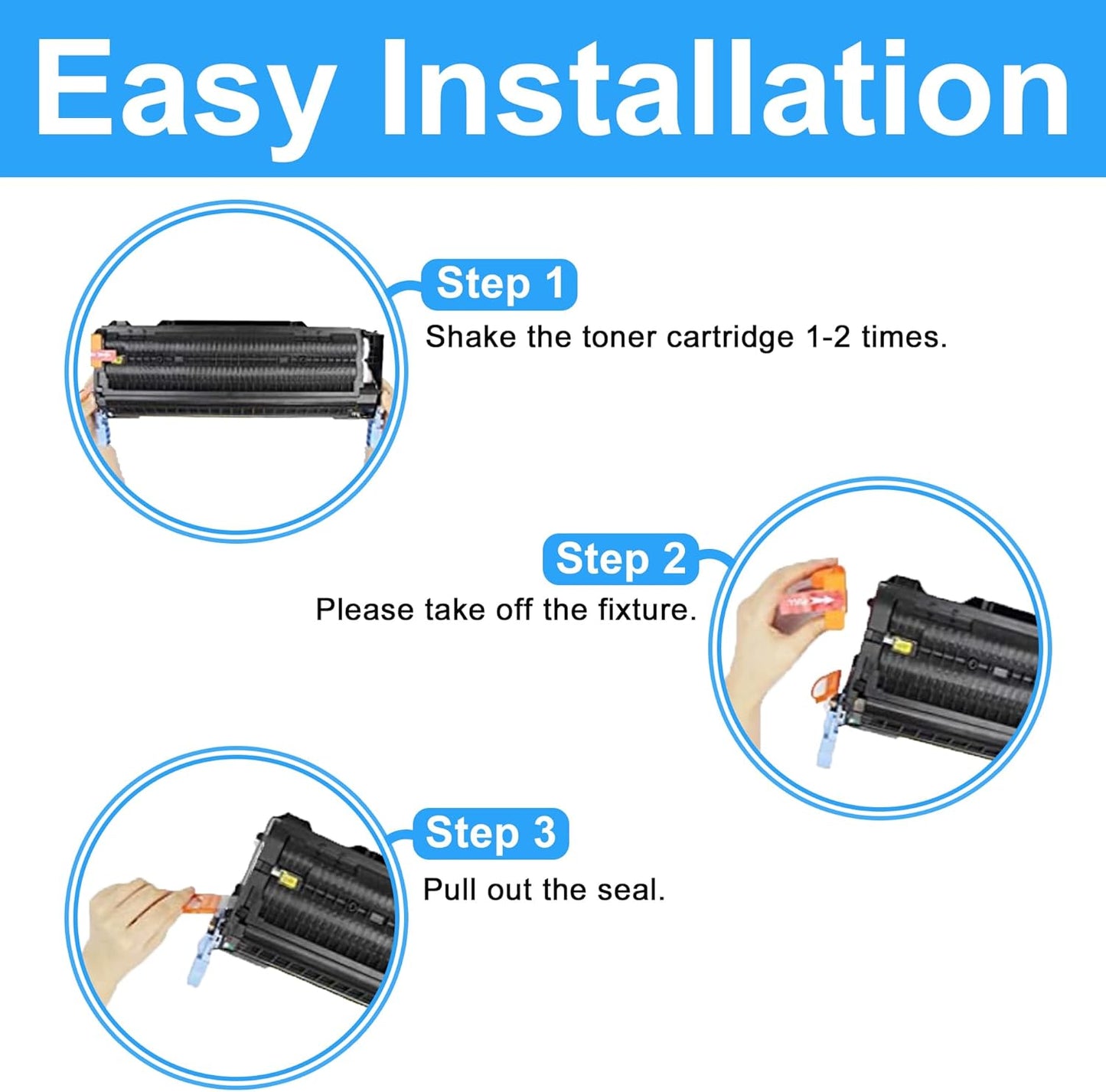 LCL Remanufactured Toner Cartridge Replacement for HP 645A C9732A 5500 5500n 5500dn 5500dtn 5500hdn 5550 5550n 5550dn 5550dtn 5550hdn (1-Pack Yellow)