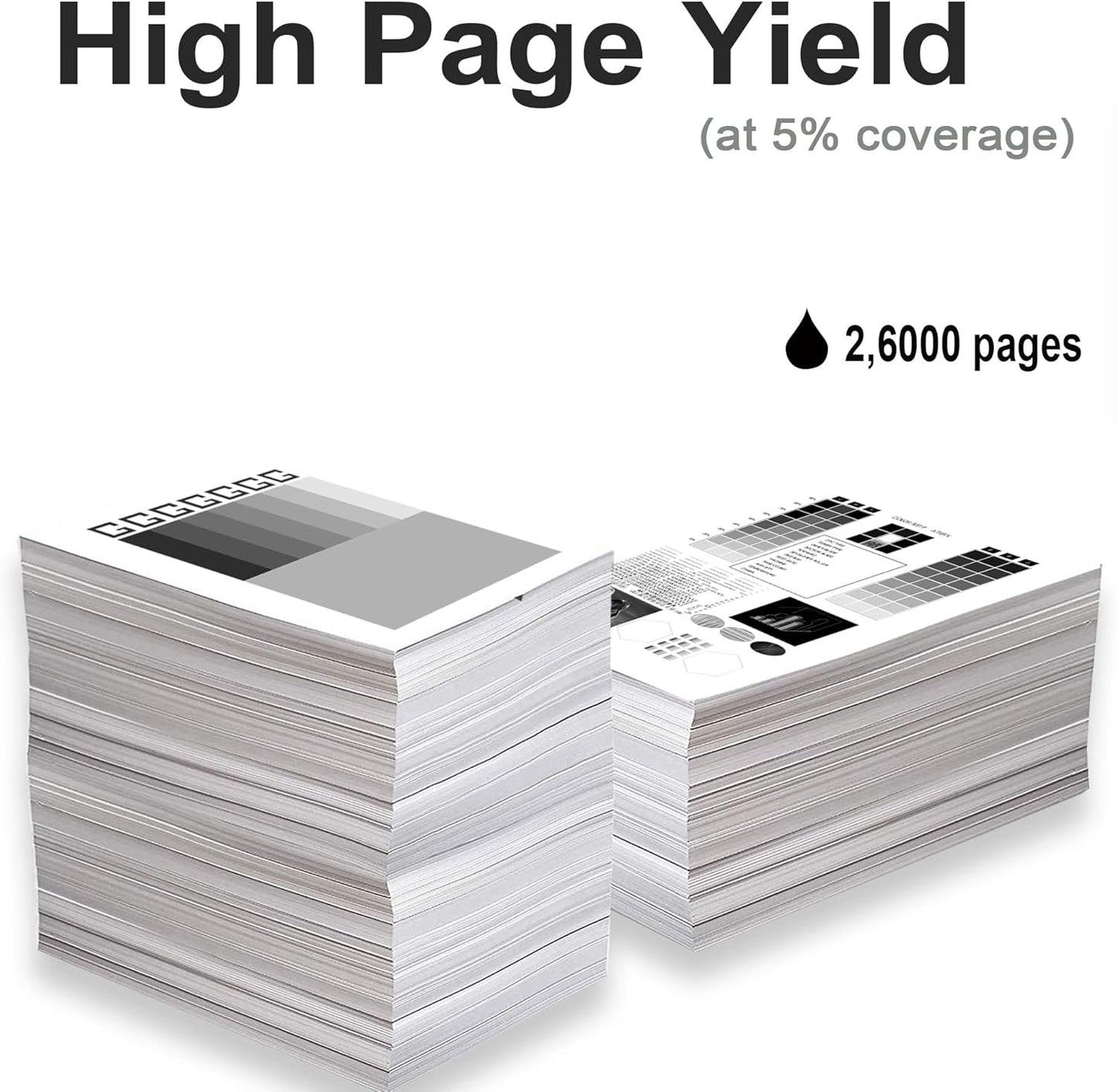 TN516 TN515 TN514 TN513 TN512 TN324 TN326 Black Toner Cartridges Compatible for Konica Minolta Bizhub 308E 458E 558E 658E 368E 454E 554E Printer Toner (1 Black) No Fading, No powder leakage, No Streak