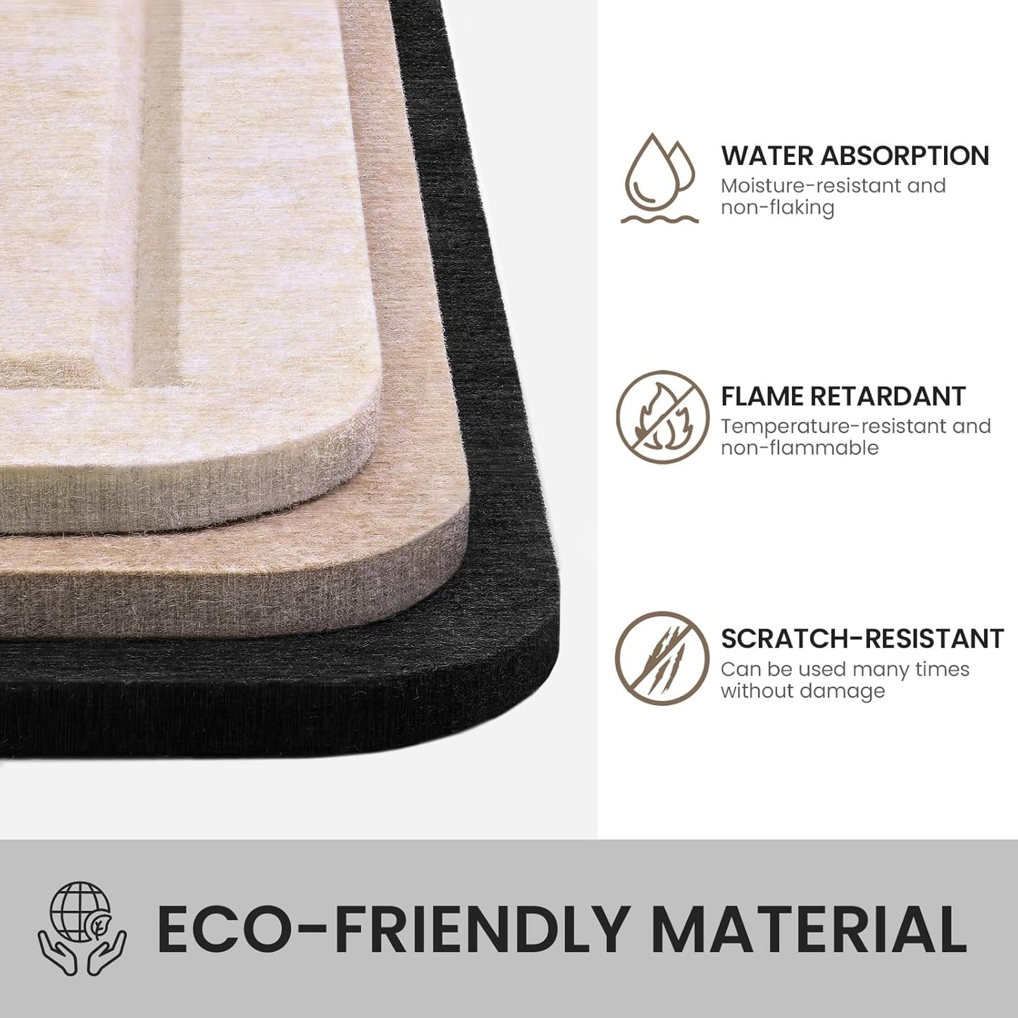 Large Bulletin Board, 35 X 17 Inches Felt Cork Board with 40 Pushpins, Foldable Felt Notice Pin Board Photo Display Board with Self-Adhesive Tape for Office Home School