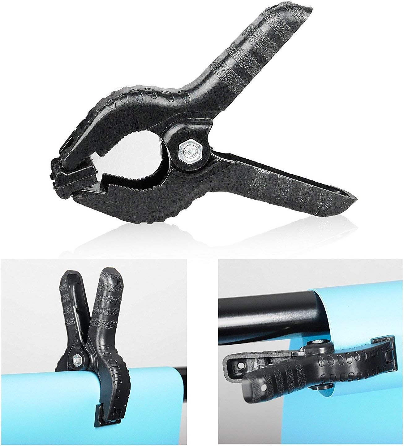 SLOW DOLPHIN Photo Video Studio 10ft (W) x 9.2ft (H) Heavy Duty Adjustable Photography Backdrop Stand Background Support System Kit with Carry Bag