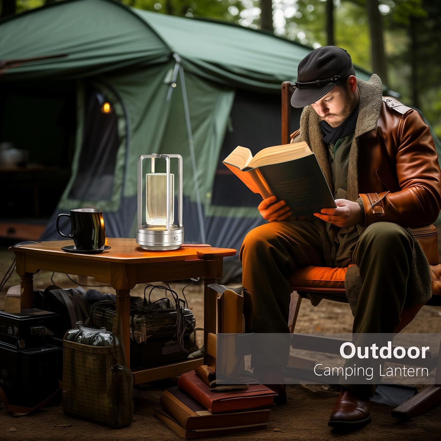 Portable Metal Table Lamp,Rechargeable Cordless LED Lamp for Indoor Outdoor, 3 Colour 4000MA Infinitely Dimming Battery Powered Small Desk Lamp, Restaurant Bedroom Bar Coffee Shop Camping Light-Silver