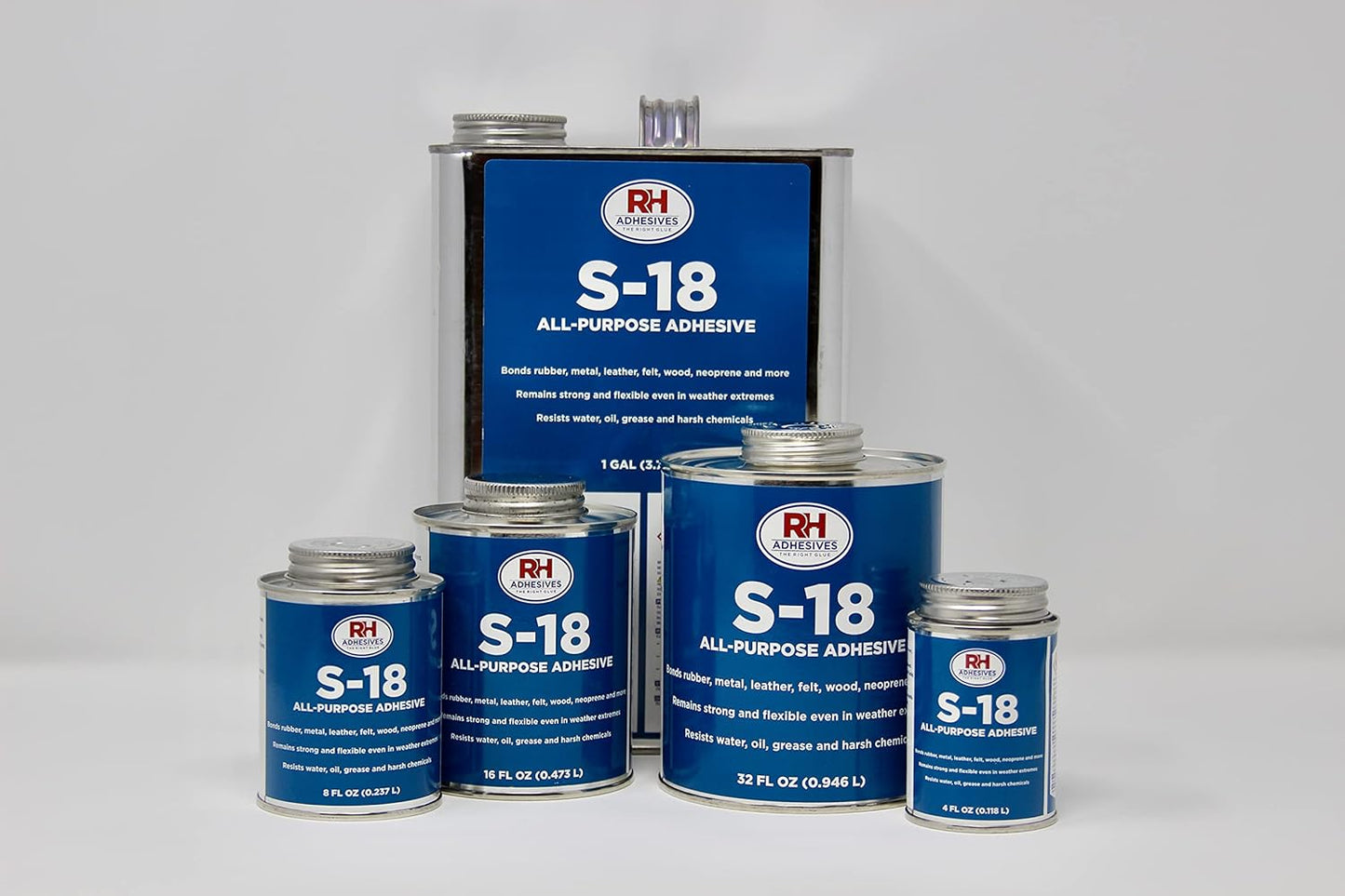 S-18 All-Purpose Adhesive, 16 oz. can - RH Adhesives