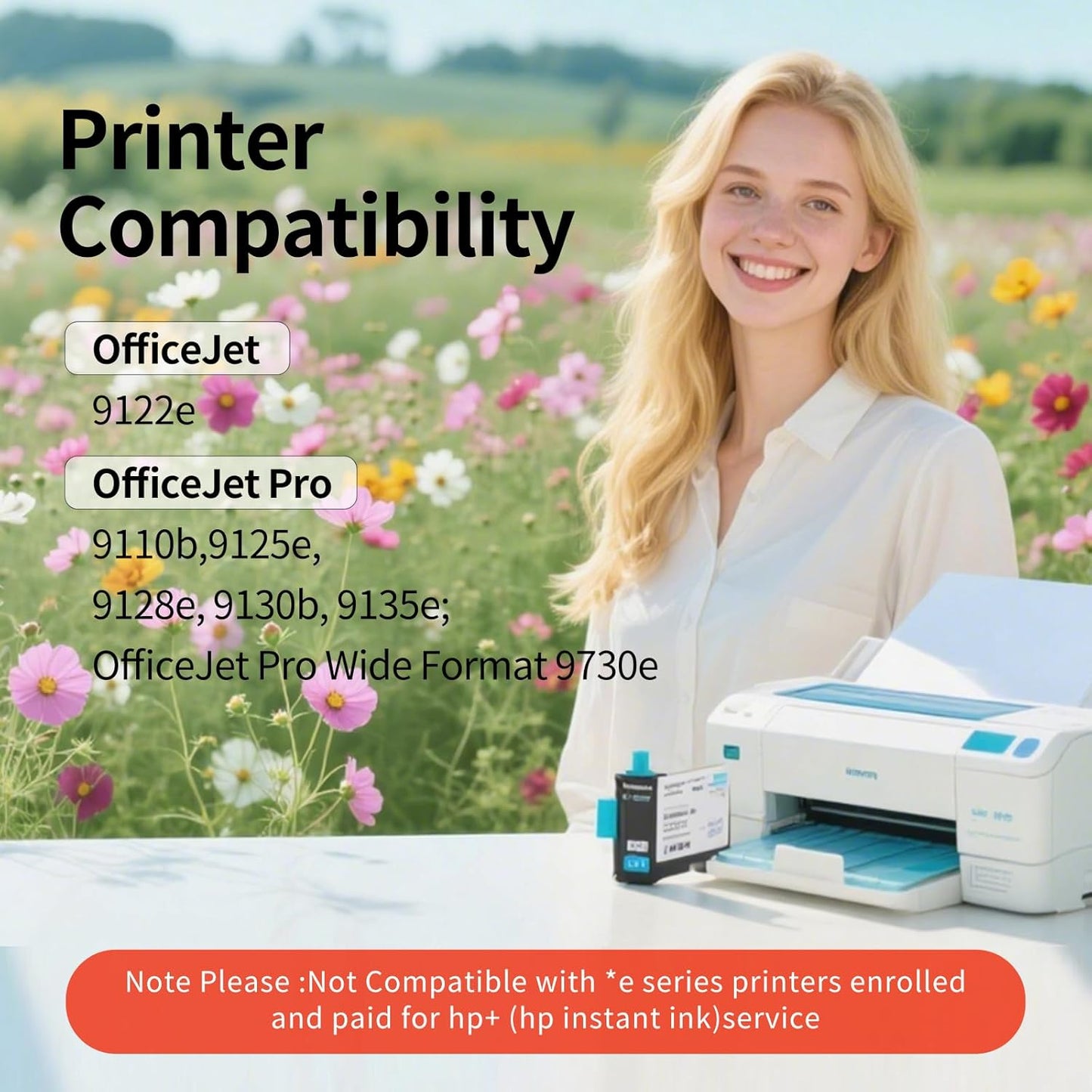 936XL 936 Ink Cartridges for HP Printers Replacement for HP 936 Ink Cartridges Combo Pack (4-Pack) - High Yield Compatible for HP Officejet Pro 9125e 9120e 9730e 9135e