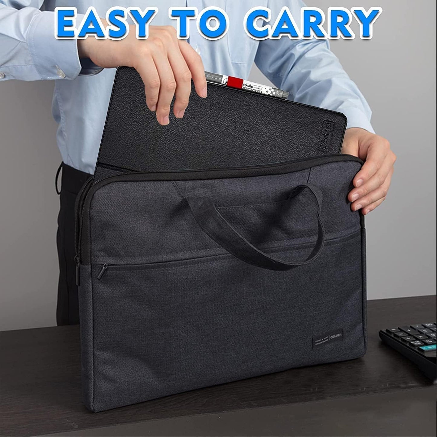 Desktop Dry Erase Board,12" X 9" Small White Board,Portable whiteboard with Stand, Marker and Eraser Wipe, A4 Notebook White Board Easel for Kids Drawing on Desk, for Students Shool (Black) (Black)