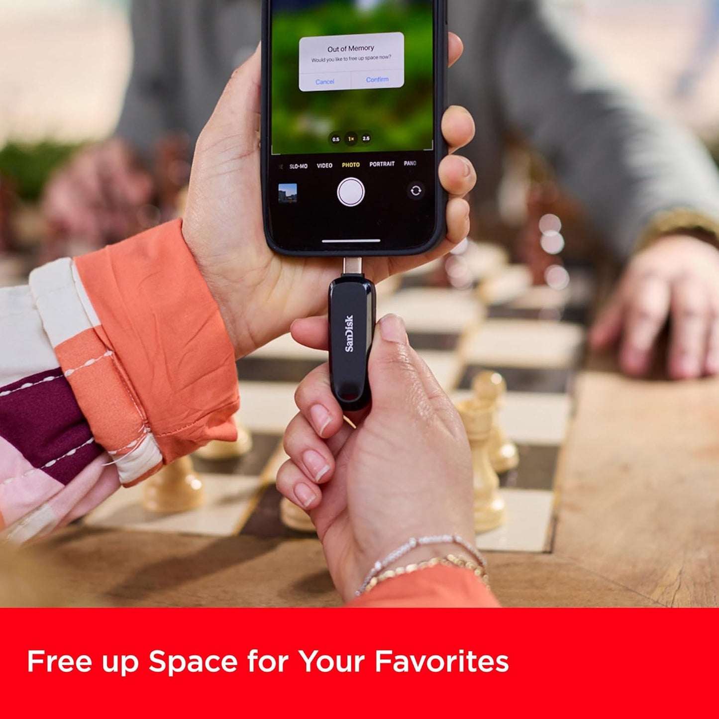 SanDisk 128GB Phone Drive for Android - The 2-in-1 USB for Smartphones, Tablets, and Computers - Thumb Drive with USB Type-C and Type-A Connectors, Purple Opulence - SDDDC6-128G-G46PO