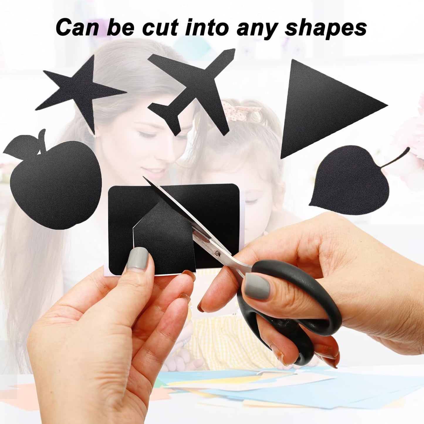 180 pcs Chalkboard Labels Sticker Reusable Blackboard Sticker with White Chalk Marker Waterproof Chalkboard Sticker Rectangle Chalkboard Labels for Containers, Mason Jars, Food Storage