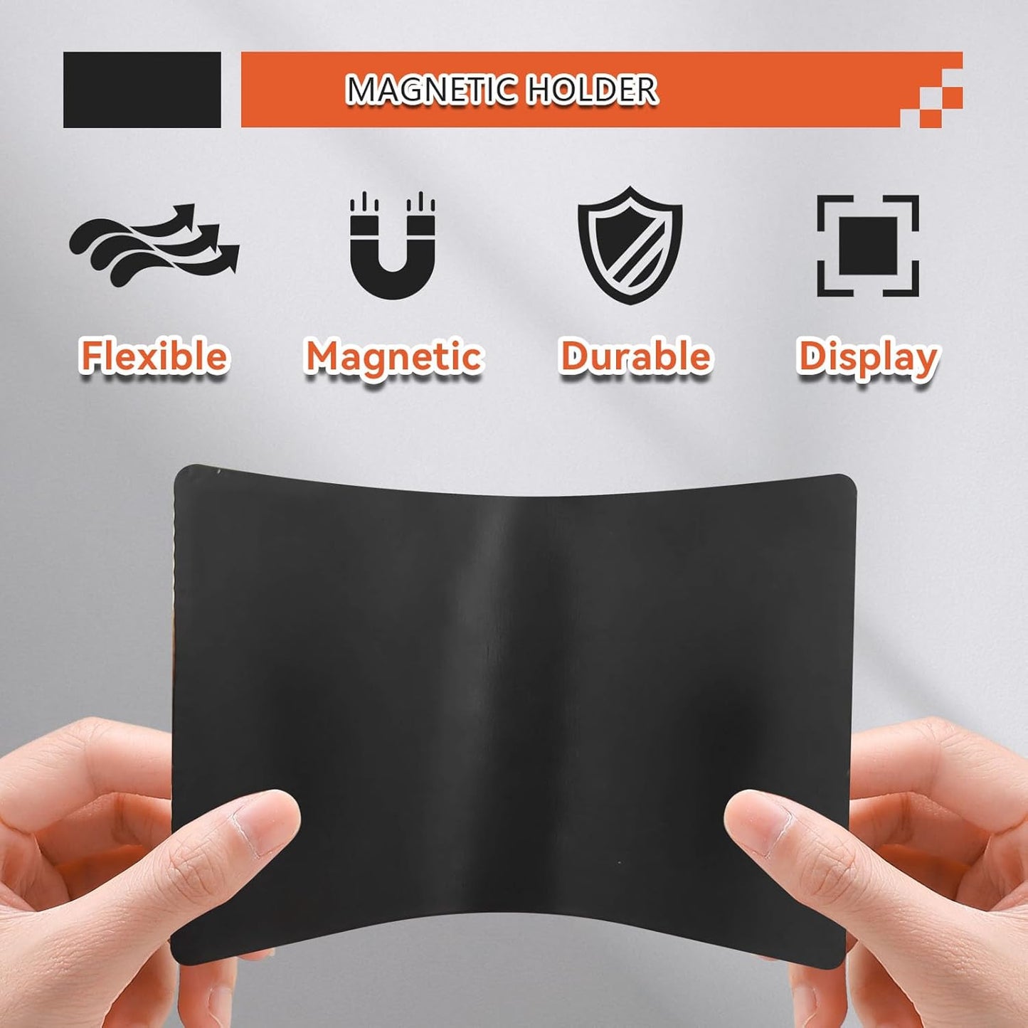 Magnetic 8x10 Picture Frame for Refrigerator,Big Size Photo Pocket,Magnet Poster Holders 10PCS