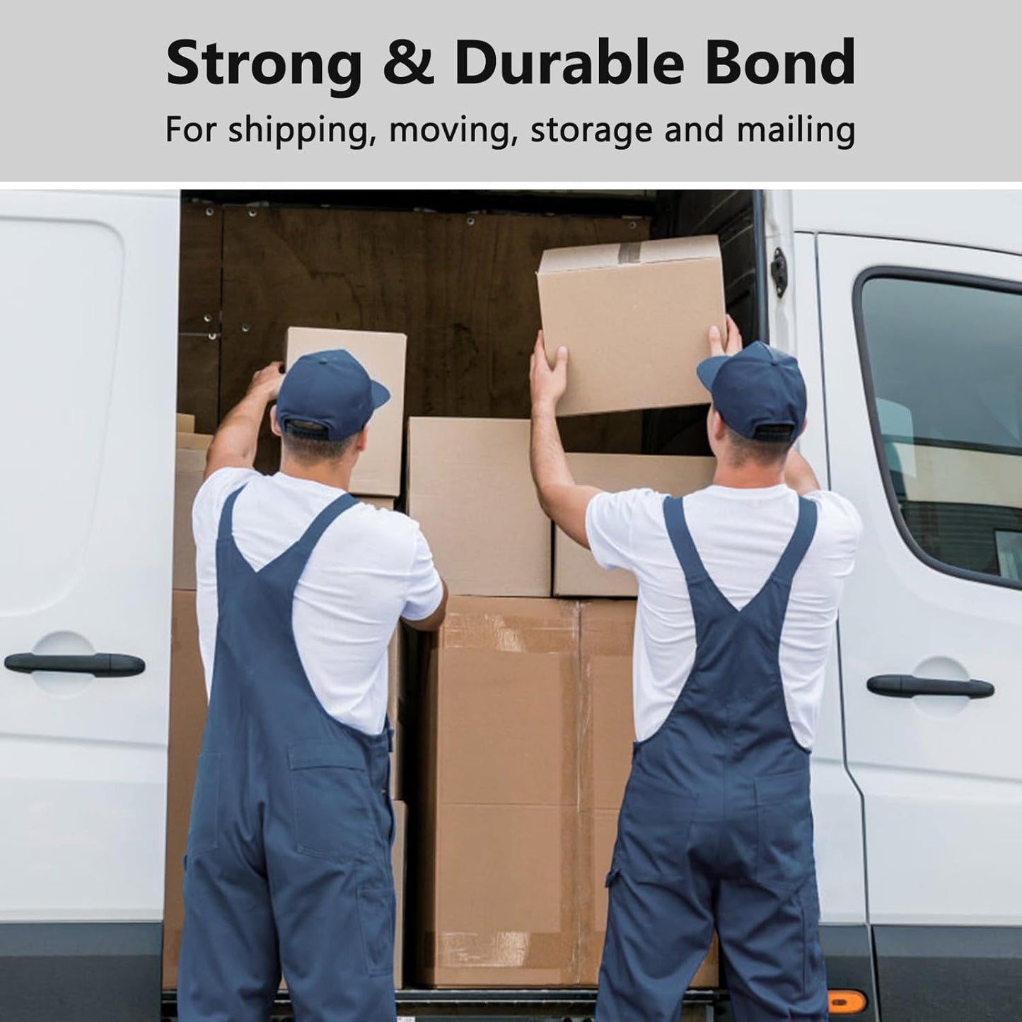 Swihauk Total 400 yd, 6 Pack 1.88 in x 66.6 yd - Heavy Duty Packing Tape with Dispenser Combo, Clear Shipping Tape, Packaging Tape, Package Tape for Shipping Moving Storage and Mailing, w30200