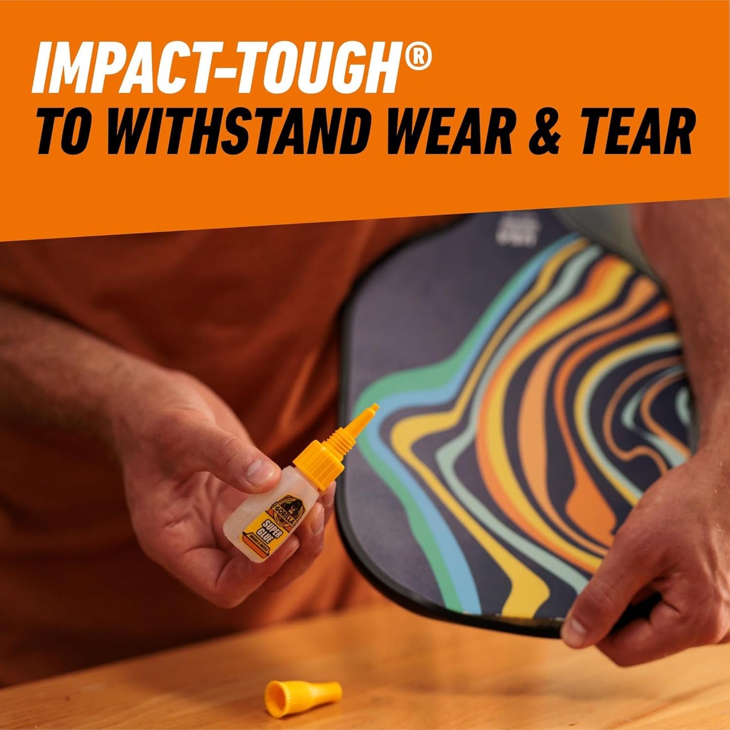 Gorilla Super Glue with Brush & Nozzle Applicator, Clear Glue, 12 Gram (Pack of 24) - All Purpose and Fast Setting for Projects and Repairs