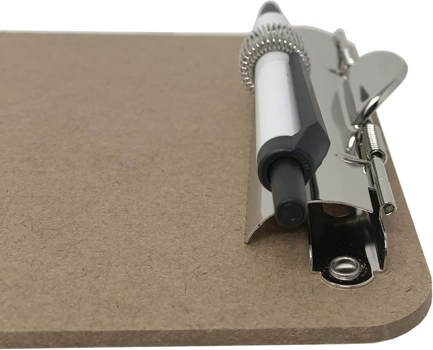 Trade Quest Mini Clipboard 5'' x 7'' Pen Holder Clip (Pack of 6) (Pen Included)