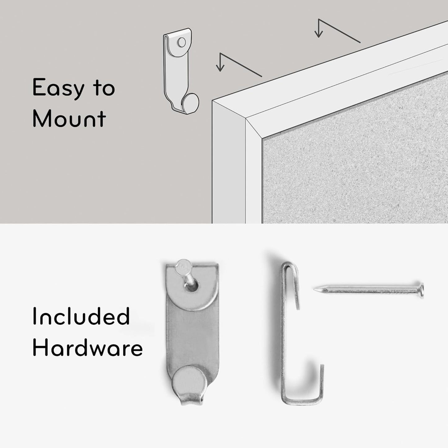 U Brands Cork Bulletin Board,18 x 24 Inches, Light Birch Wood Frame (265U00-01)