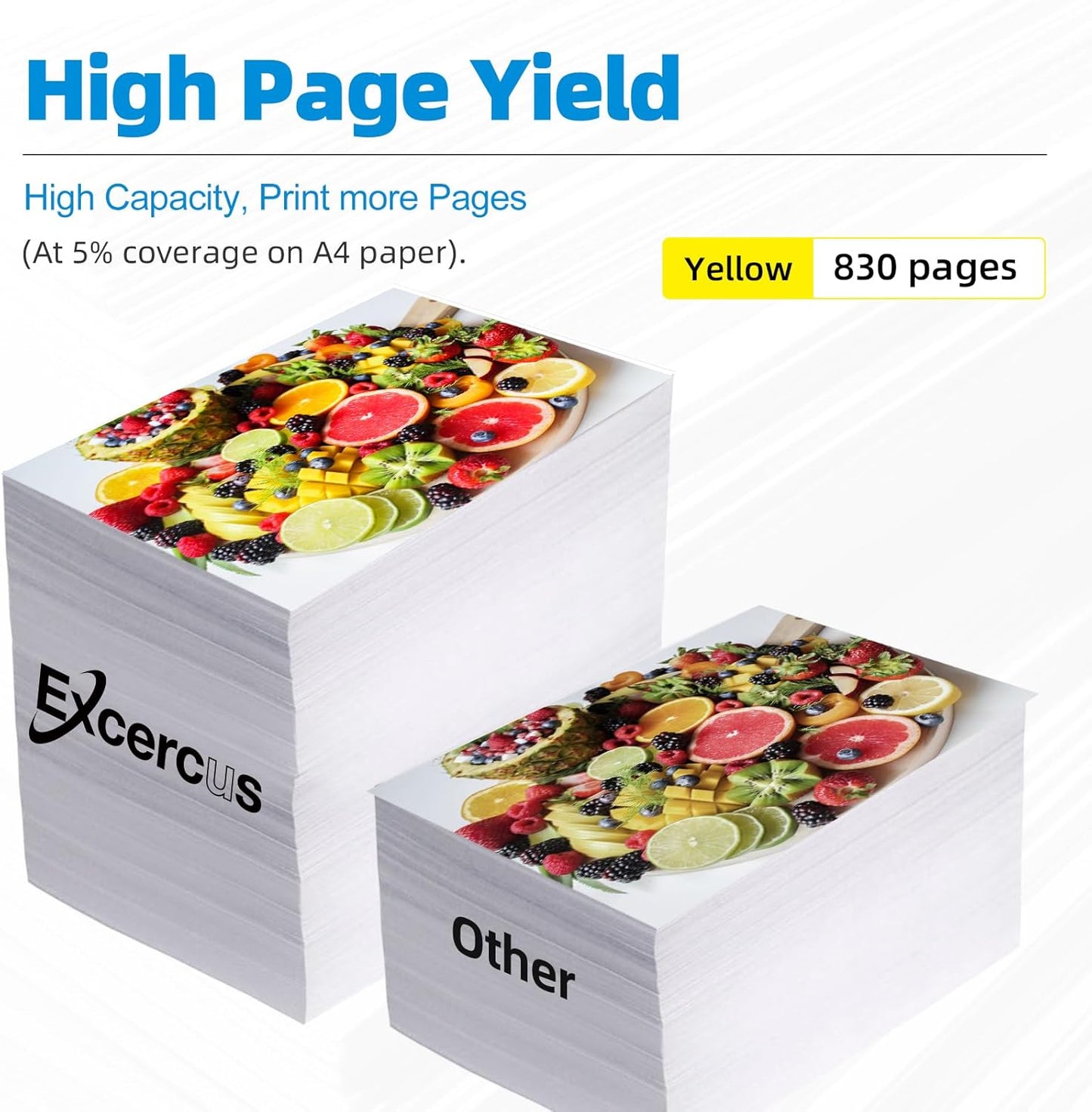 Replacement for Canon CLI-281 CLI-281 XXL Yellow Compatible Ink Cartridges Use for PIXMA TS9120 TR7520 TR8520 TS6120 TS6220 TS8120 TS8220 TS9520 TS6320 TS9521C (3X 281XXL Yellow)