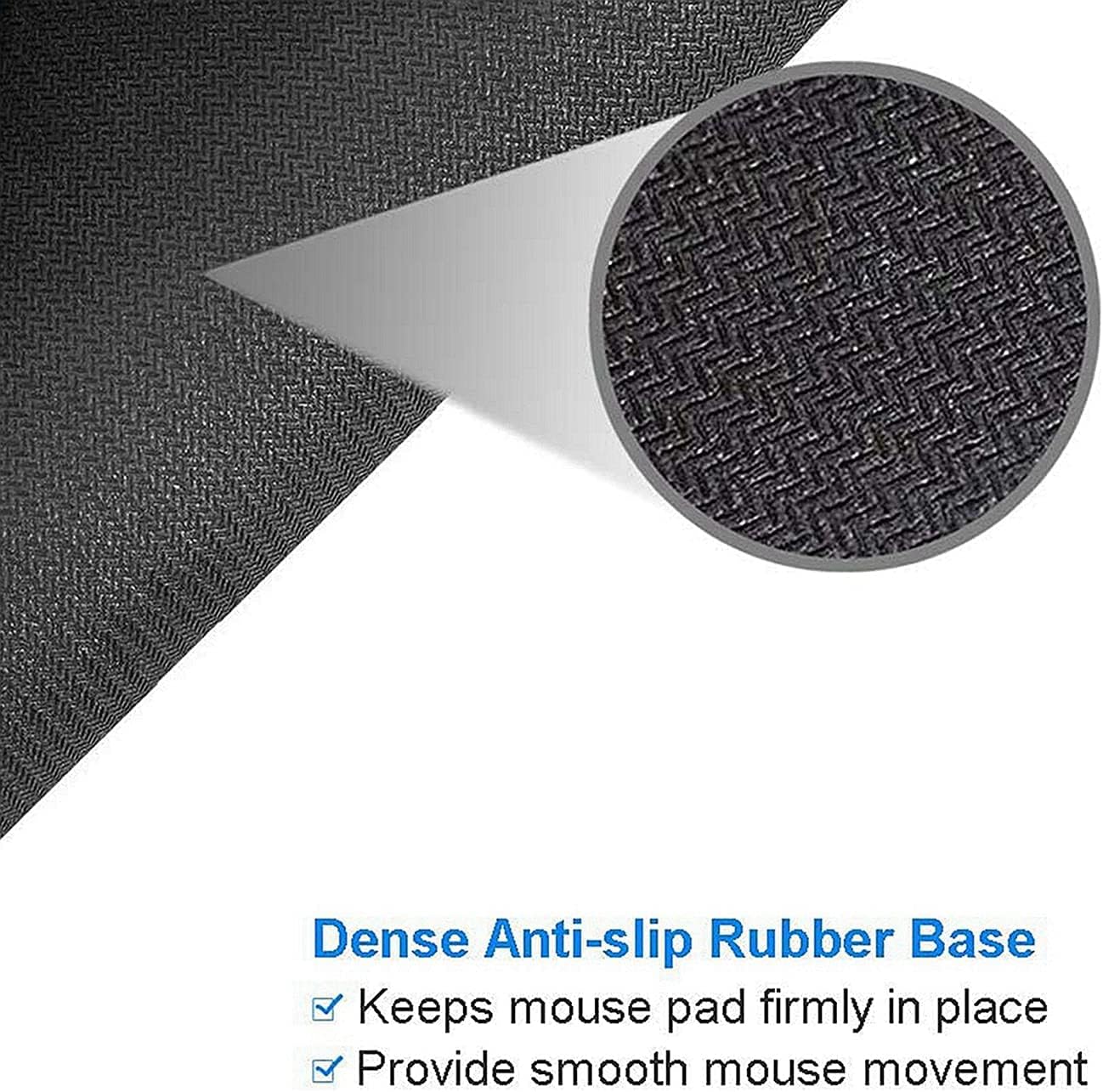 Customized Square Gaming Office Computer Mouse Pad, Colored Butterfly Anti Slip Rubber Desktop Mouse Pad