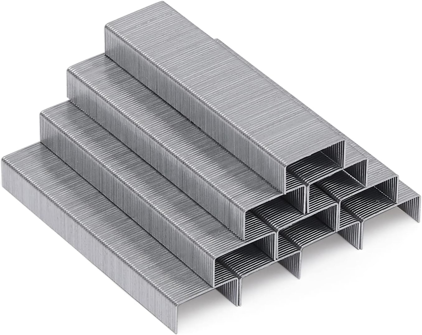 Amazon Basics 25-Sheet Capacity, Non-Slip, Office Desk Stapler with 1000 Staples, Black - Pack of 12