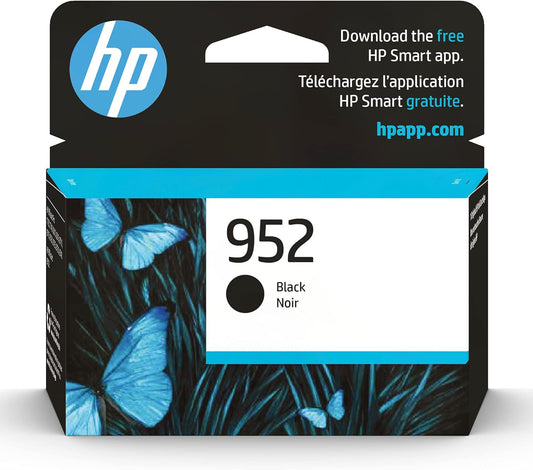 HP 952 Black Ink Cartridge for HP Printers | Works with Printer Series: OfficeJet 8702, OfficeJet Pro 7720, 7740, 8210, 8710, 8720, 8730, 8740 | Eligible for Instant Ink | F6U15AN