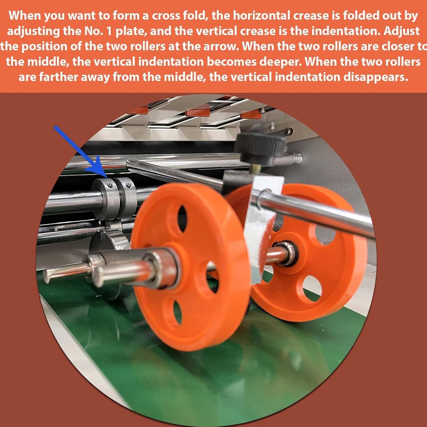 Automatic Paper Folding Machine Digital Electric Document Folder Electronic Counter with 4 Folding Plates 262ft/min Z-Fold, Half-fold, Letter Fold for Manuals Document