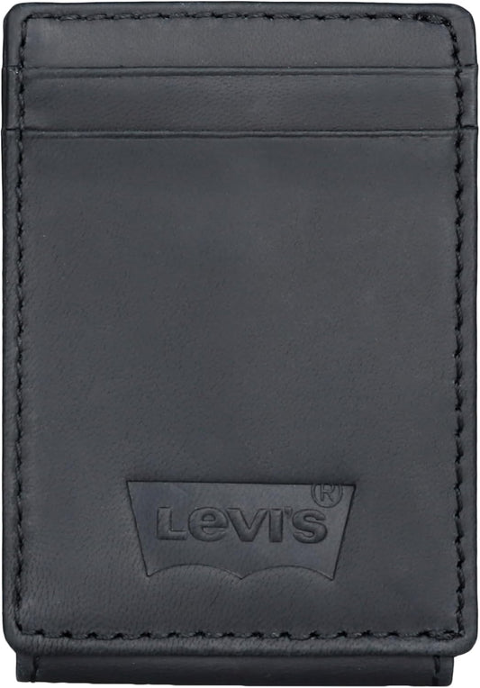 Levi's Men's RFID Slim Everyday Front Pocket Card Case Wallet