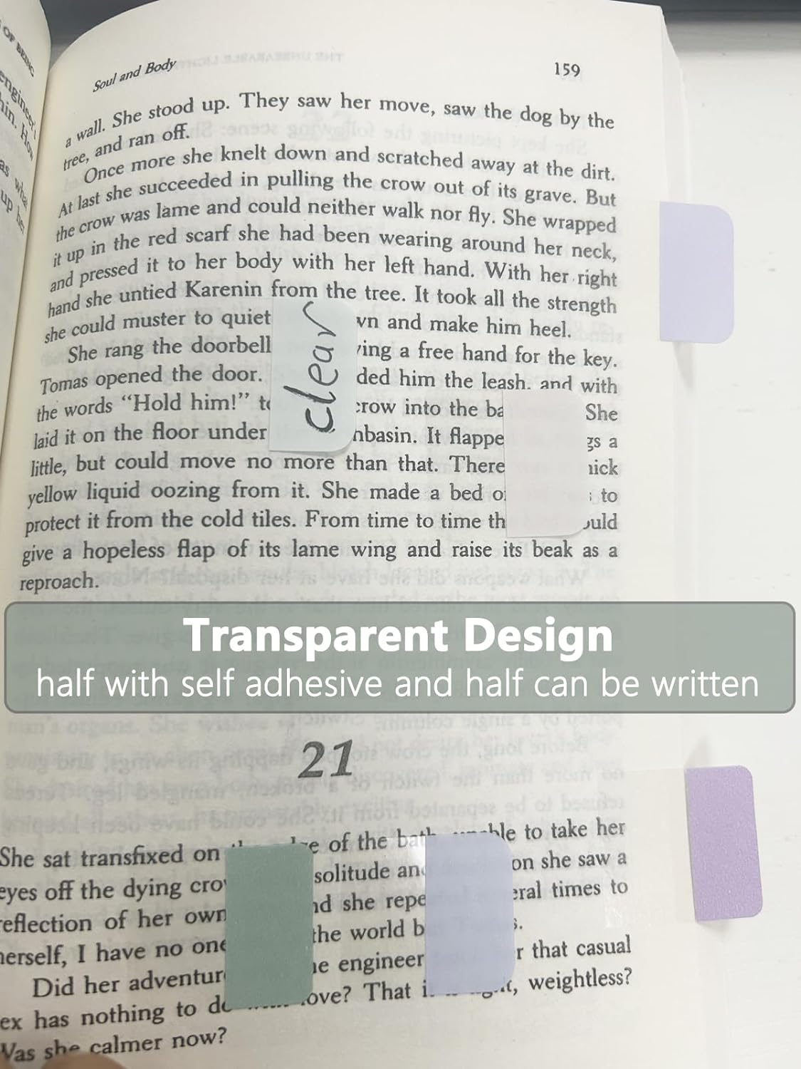 ELII 480 Pcs Morandi Tabs 1 inch Sticky Index Tabs, Writable and Repositionable Book Tabs Flags Colored Page Markers Labels for Reading Notes, Classify Files