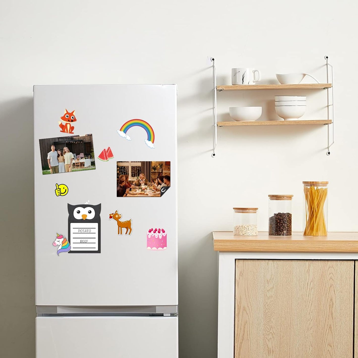 50 Sheets Bulk Printable Magnet Matte Sheets for inkjet printer Make Refrigerator Photo 13.5mil 8.5 x 11 inches Thick magnetic printer paper for cricut