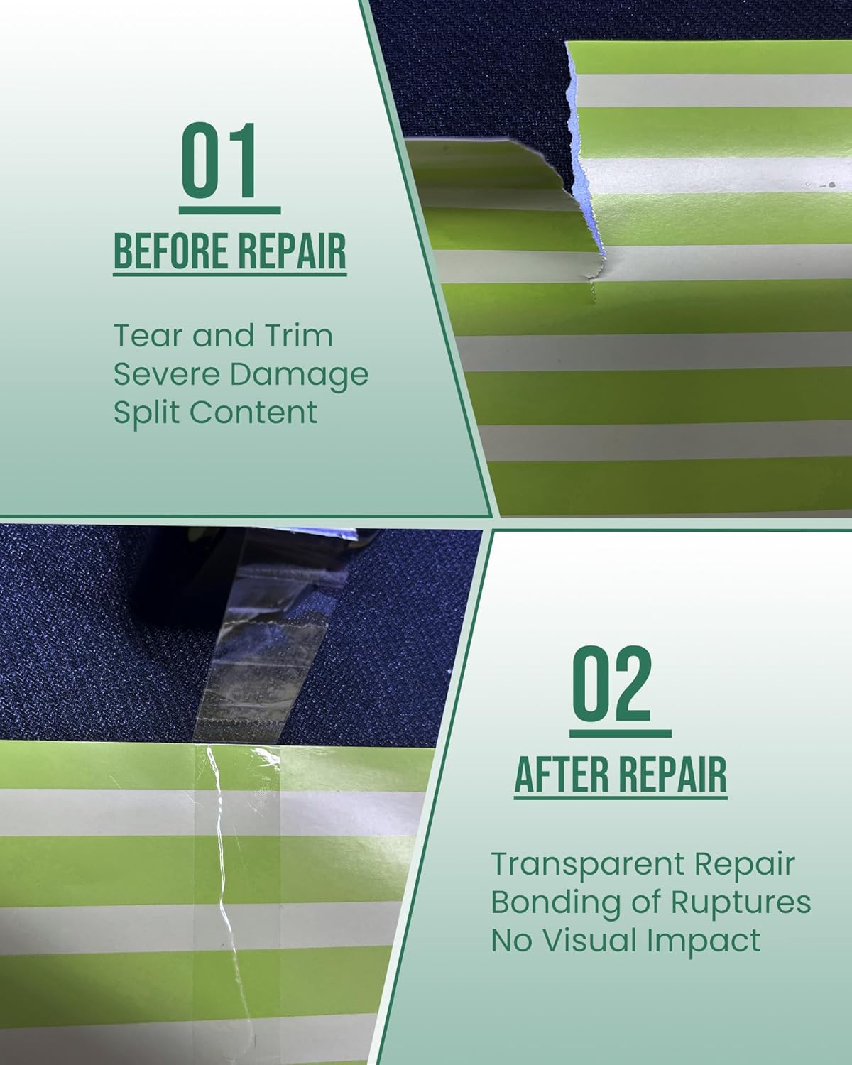 Lichamp 10 Pack Office Desktop Tape Dispenser Includes 10 Rolls of 1 Inch Core Tapes 3/4 in x 1000 in, Red and Black Desk Tape Dispensers Non-Skid Base, Great for School, Office and Home