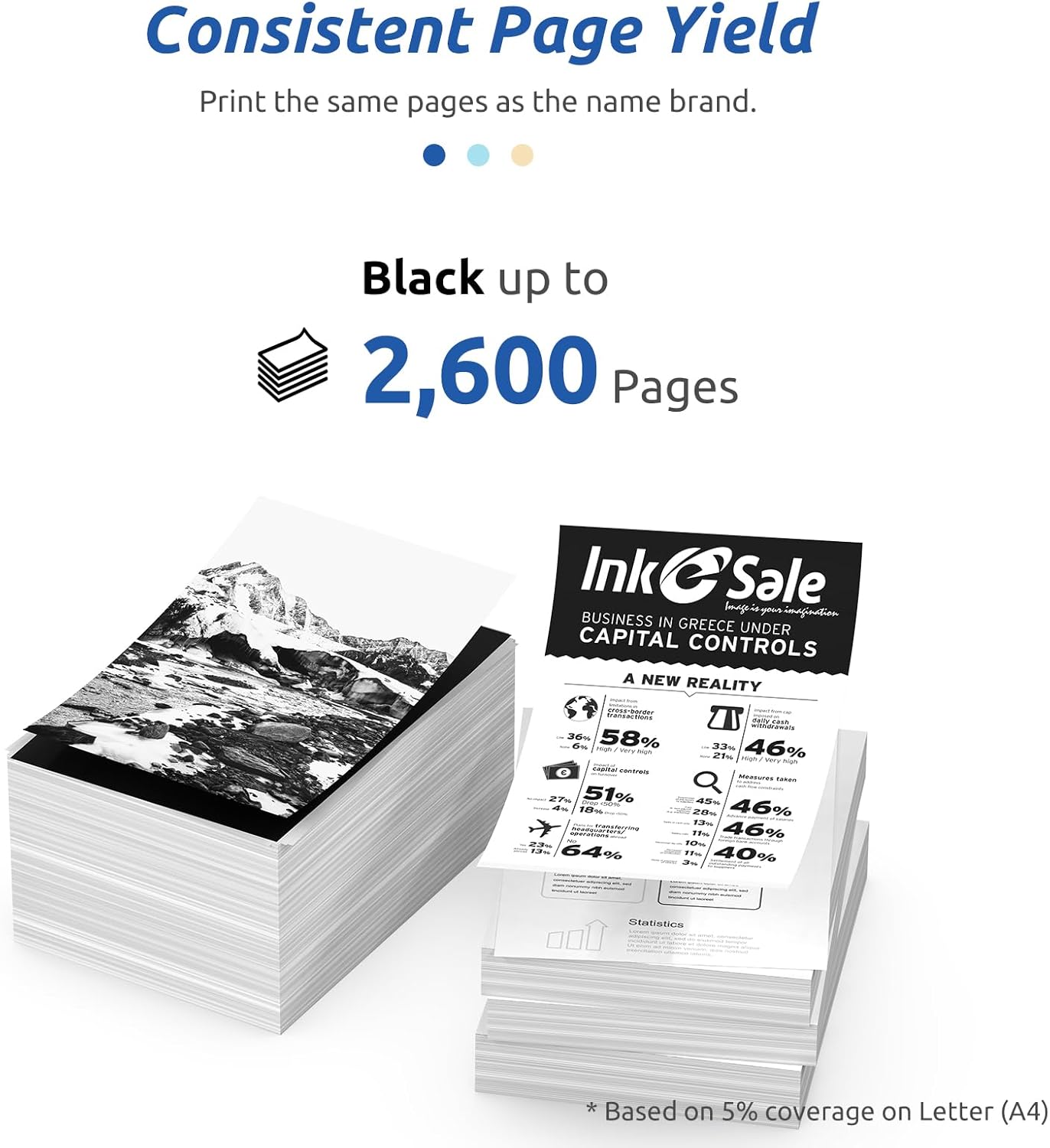 INK E-SALE Compatible Toner Cartridge Replacement for Brother TN660 TN630 use for MFC-L2700DW HL-L2340DW HL-L2300D HL-L2380DW DCP-L2540DW DCP-L2520DW MFC-L2740DW MFC-L2720DW (2 Pack Black, Design V3)