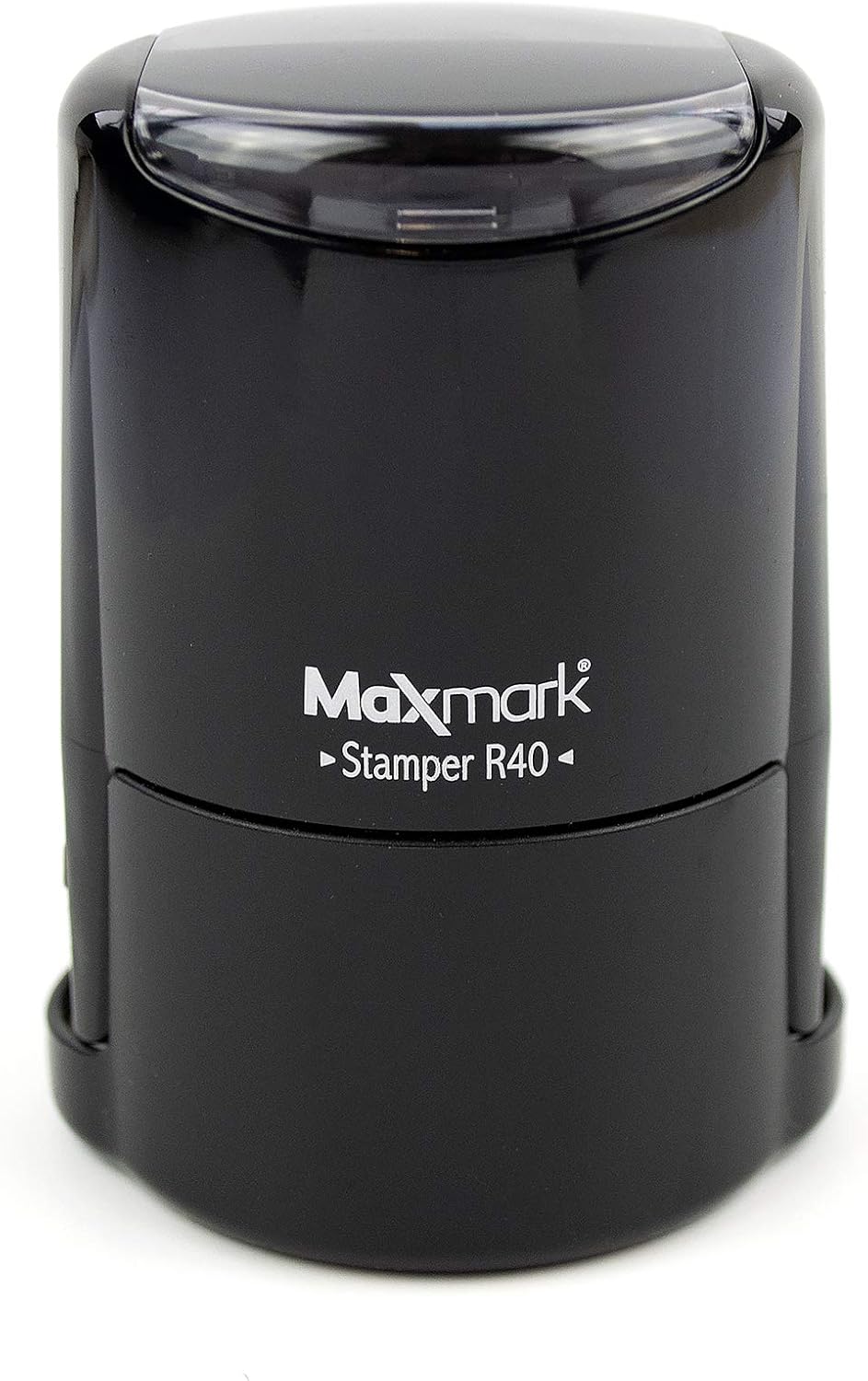 Round Notary Stamp for State of New Jersey- Self Inking Stamp - Top Brand Unit with Bottom Locking Cover for Longer Lasting Stamp - 5 Year Warranty