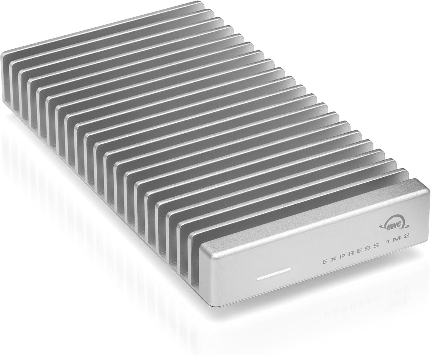 OWC Express 1M2 40Gb/s Portable NVMe SSD USB4 (Thunderbolt Compatible/USB-C) Ultra Fast External SSD Drive with Aluminum Heat Sink Enclosure (Enclosure Only)