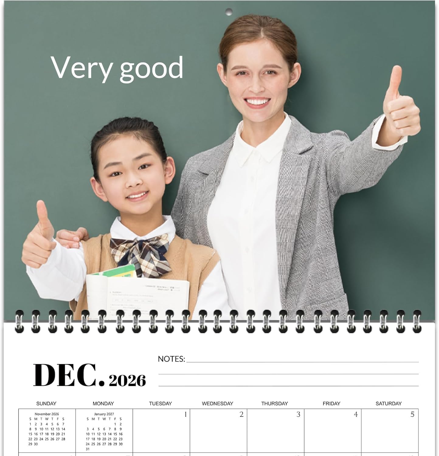 Custom Calendar 2026 for Home & Office - Print Your 13 Memories,Make Your Own Personalized Calendar Customized Christmas Gift &use your photo (Wall Calendar2, 11x17 Inch)