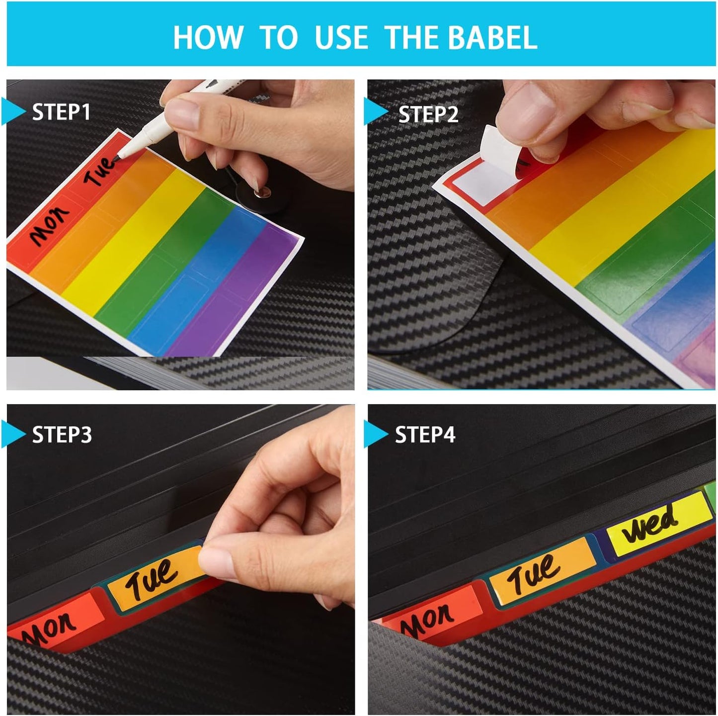 Expanding File Folder File Organizer with 13 Pockets Accordion Filing Folder Aesthetic Paper Organizer for Work, School, Home, Office, Deep Purple