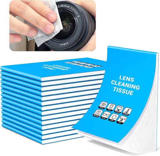 700 Sheets Lens Cleaning Tissue Paper - Premium Lens Paper for Microscope, Camera Lenses, Laser Lens, Precision Optics, Ideal for Lens Cleaning and Maintenance, Lens Cleaning Wipe