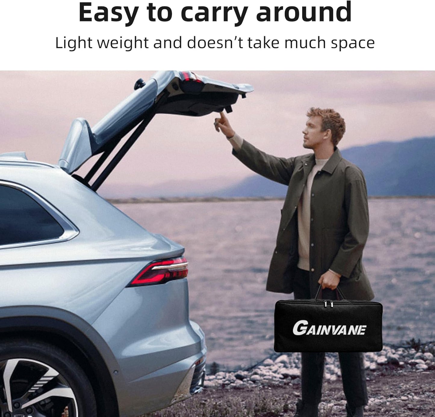 Projector Screen with Stand,84 inch Portable Projection Screen, Indoor Tripod Projector Screen 16:9 4K HD Rear Front Movie Screen with Carry Bag Wrinkle-Free Design for Home Theater Backyard Cinema