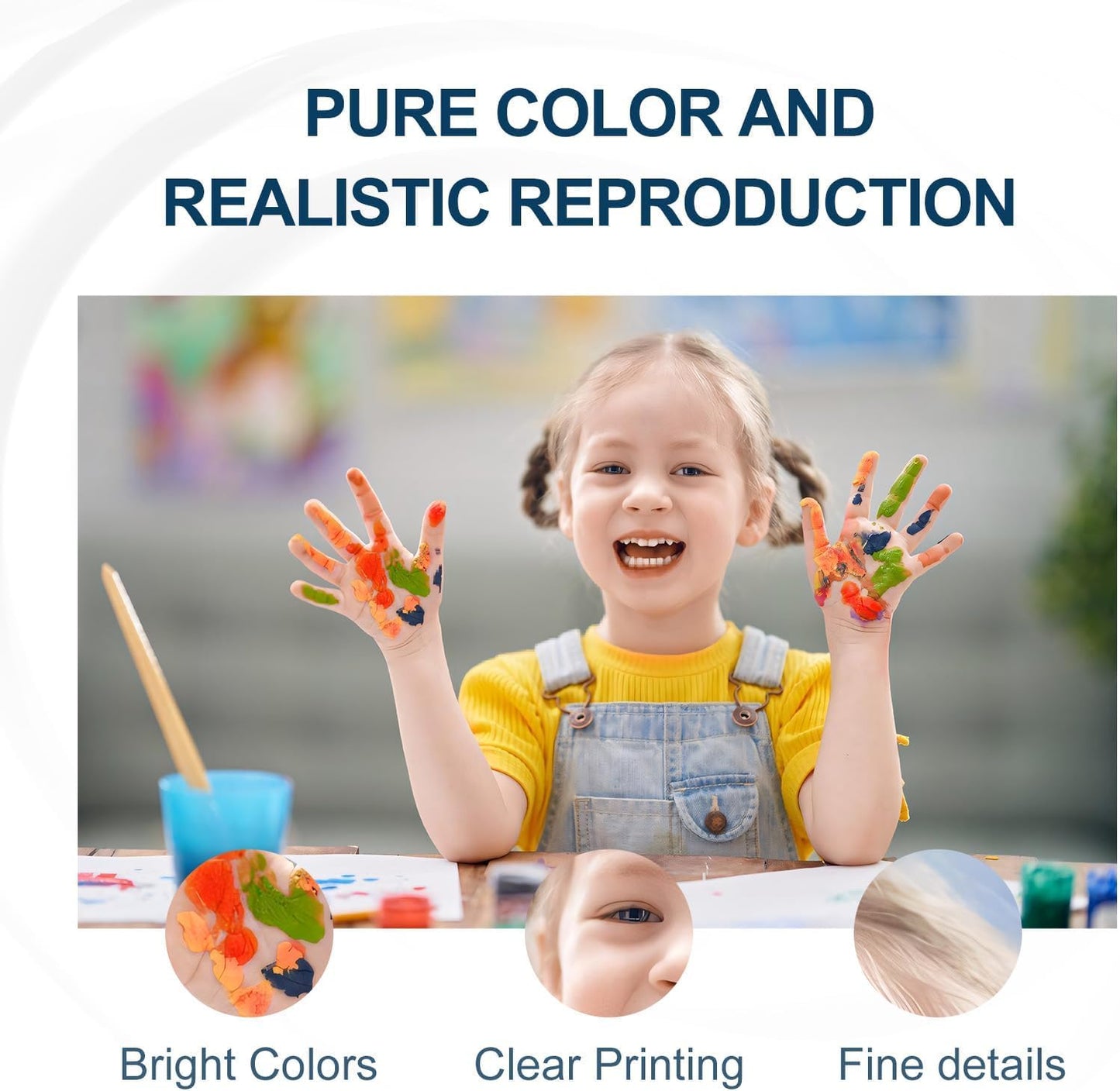 822XL Ink Cartridges Combo Pack Remanufactured Replacement for Epson 822XL Ink Cartridges 822XL Work for Epson WF-3820 WF-4820 WF-4830 WF-4833 WF-3823 WF-4834 Printer (4 Pack)