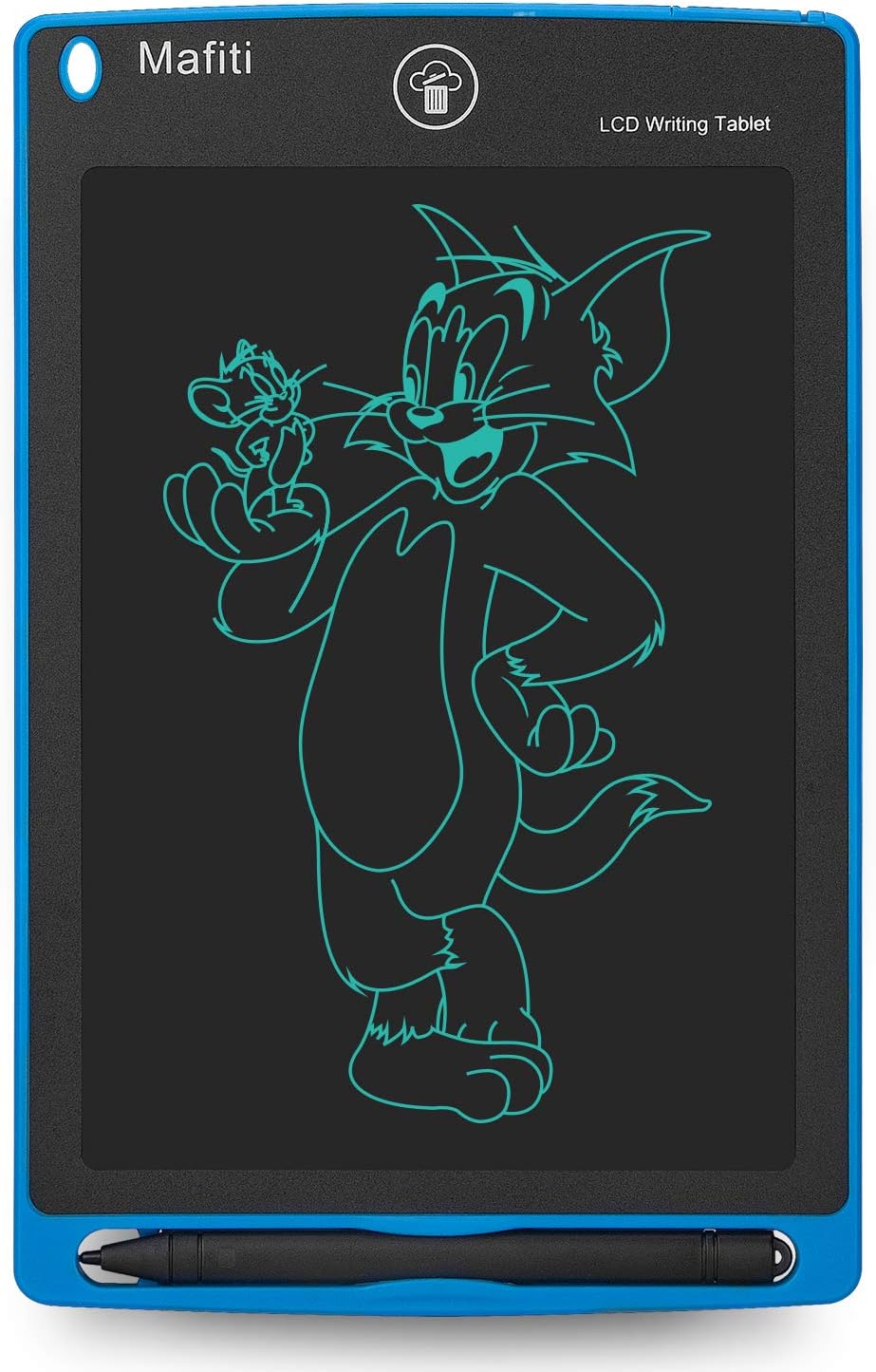 mafiti 10 Pack LCD Writing Tablet 8.5 Inch Electronic Drawing Pads for Kids Portable Ewriter Doodle Board Blue