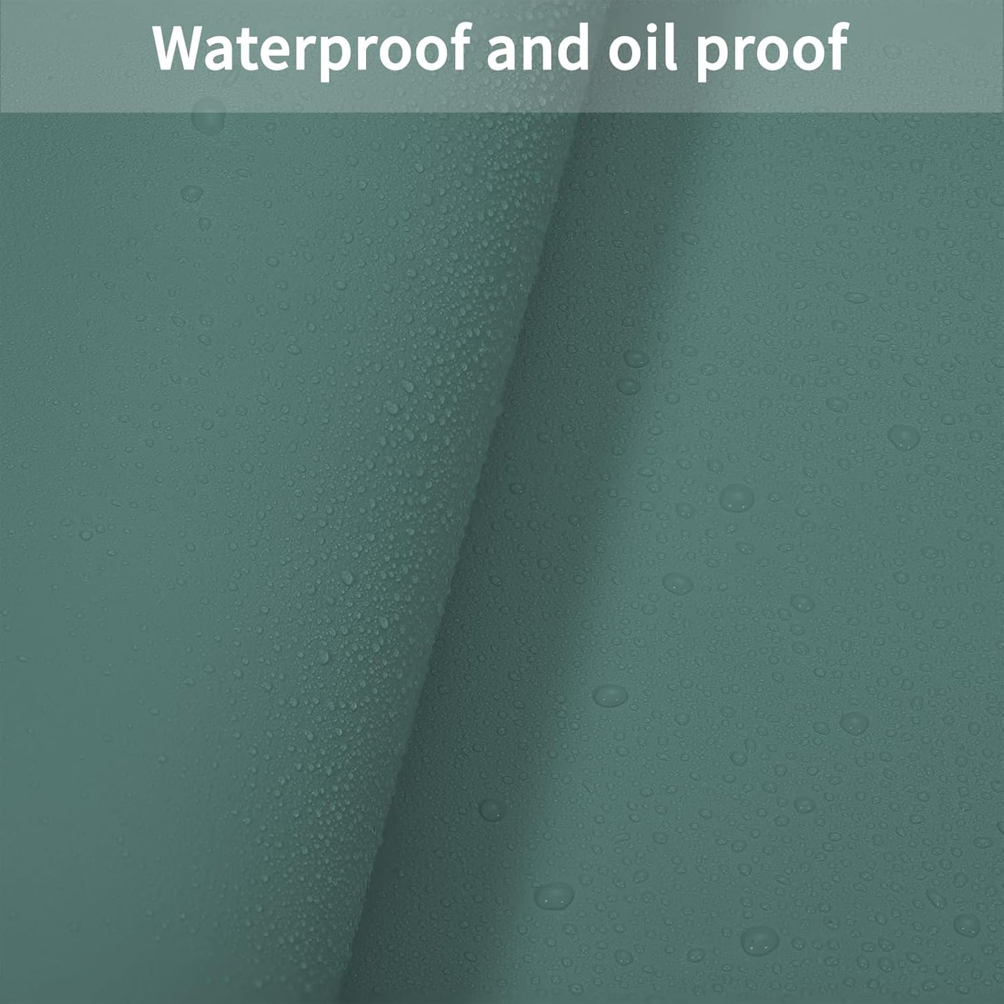 Leather Desk Mat,1.8mm Thick,16x60 Inch Desk Cover,Desk Protector Mat,Dresser Cover Top,Leather Table Cover,Side Table Cover,Office Desk Cover,Office Table Cover(Aqua Blue+Gray,16x60)