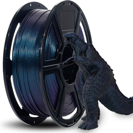 FLASHFORGE Chameleon Rapid PLA Filament 1.75mm Burnt Titanium, PLA Color Shift High Flow Speedy 3D Printer Filament, Max 500mm/s Fast Printing, Display Shimmering Effects from Various Angles and Light