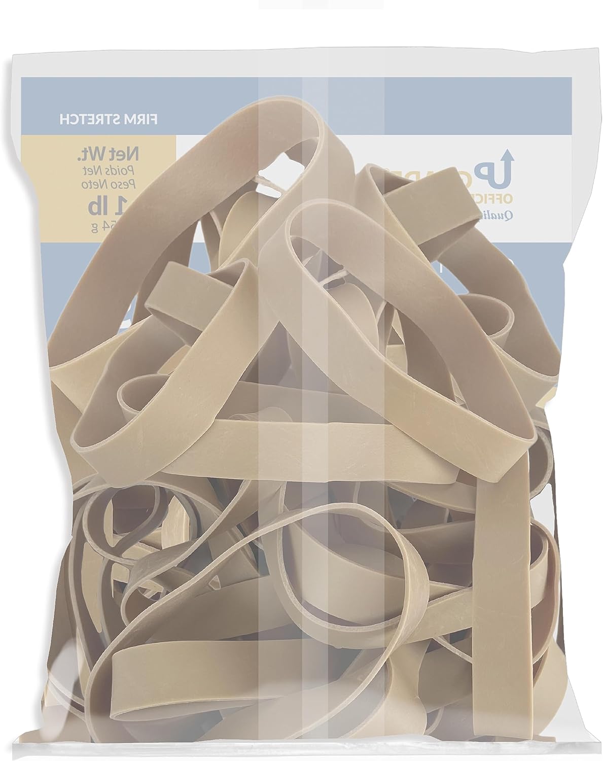 Upgrade Office Supply UPG234107CS Rubber Bands, Size 107 (7 x 5/8), 800 Bands, 1 lb 20-Pack Case, USA