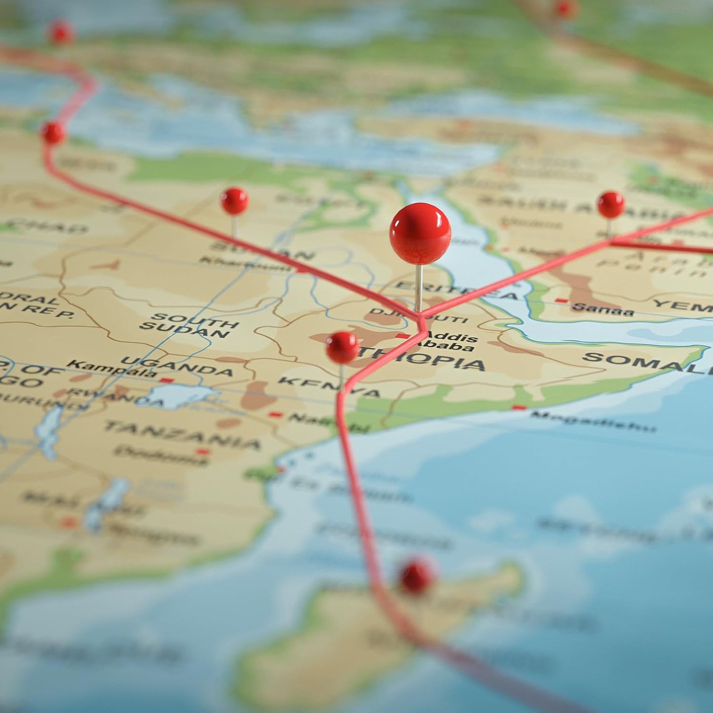 uxcell 800 Pcs Push Pins, Map Thumb Tacks 4mm Round Head Decorative Push Pins for Bulletin Board Home Office Travel Wall DIY Crafts Map Photo, Bronze