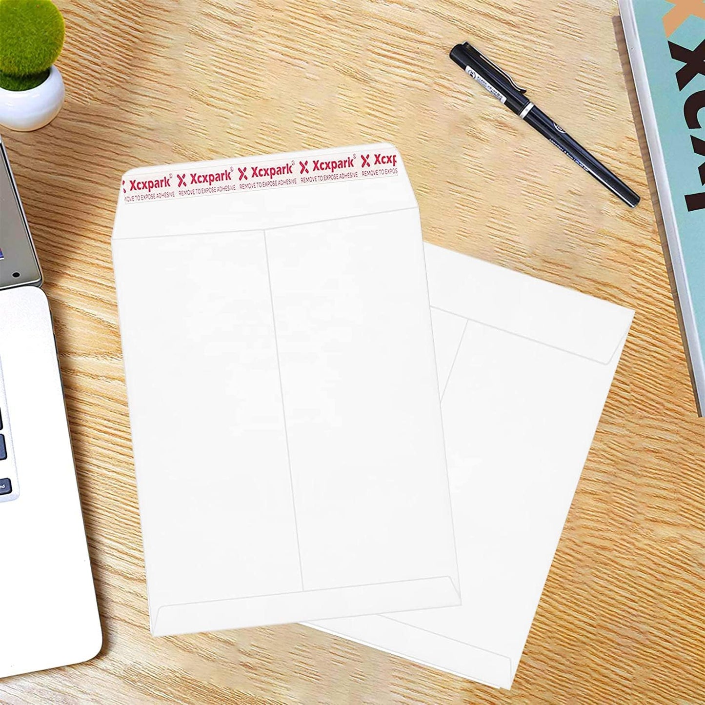 120 PCS 6x9 inches Security Catalog Envelopes Printable Self Seal Envelopes, Anti Tear White Envelopes for Invitation Cards, Pictures, Photos, Documents