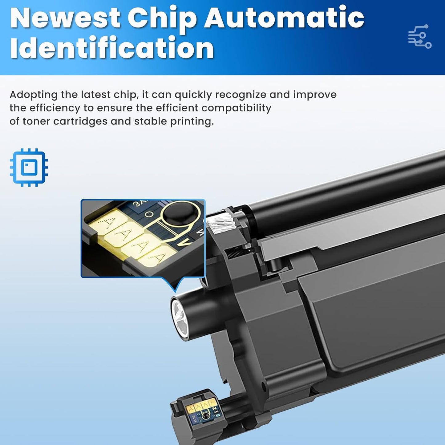 218X Toner Cartridges 4 Pack Color Laser Jet Pro 3201, MFP 3301 (with CHIP) Compatible for HP 218X 218A Toner Cartridge | HP218X HP218A Works with Color Laser Pro 3201dw MFP 3301fdw 3301sdw 3301cdw