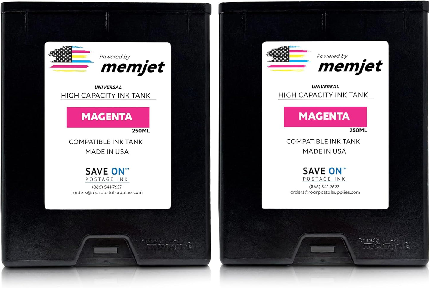 Save On Postage Ink, (2 Pack High Capacity Magenta Ink Tank Compatible with Astro 123-2414, for M1 AstroJet M2 AstroJet S1 and AstroJet M1DX
