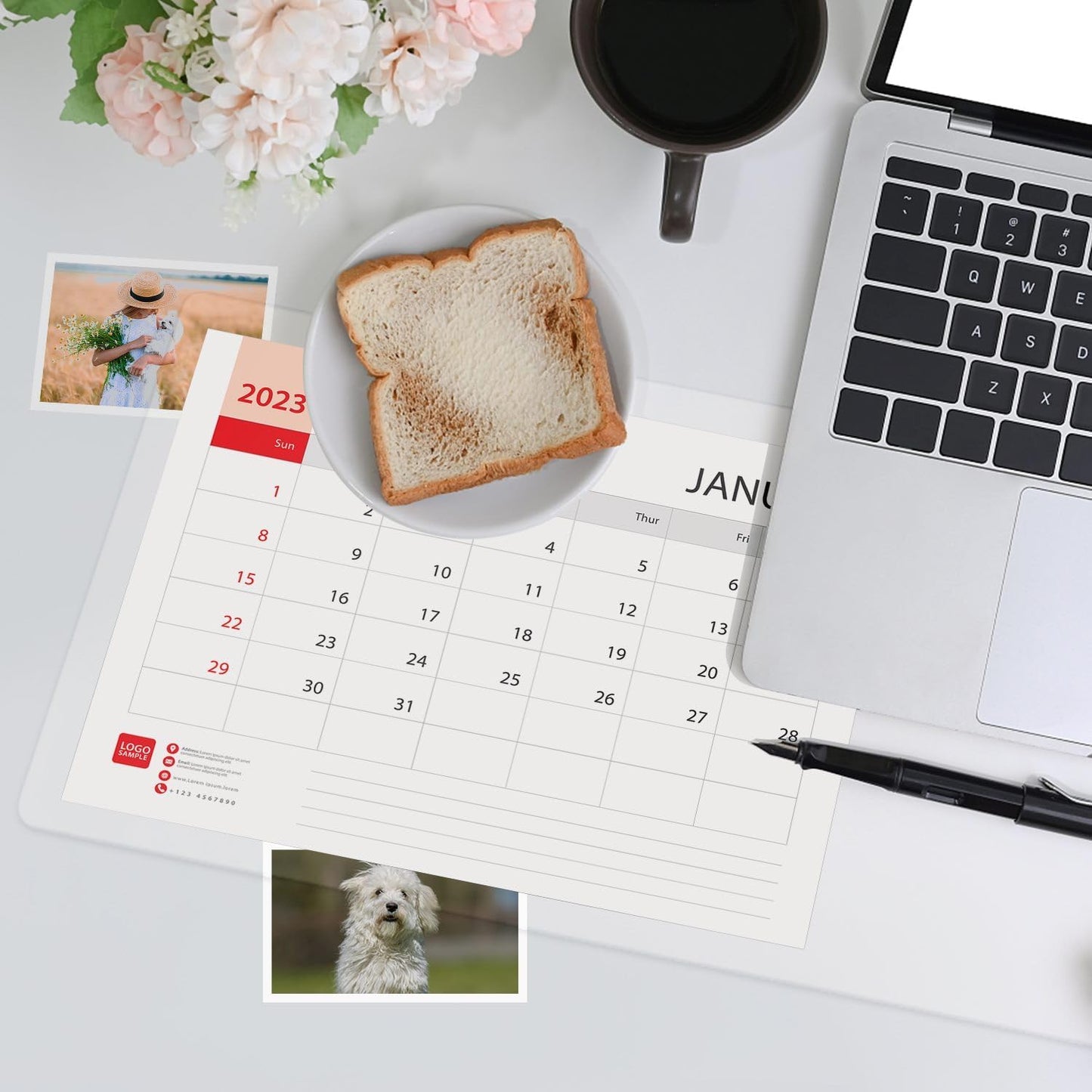 Clear Table Cover Protector, 18 x 54 Inch Clear Desk Mat, 1.5mm Thick Plastic Table Cover, Transparent Desk Cover, Desk Protector Mat for Desktop, Writing Desk