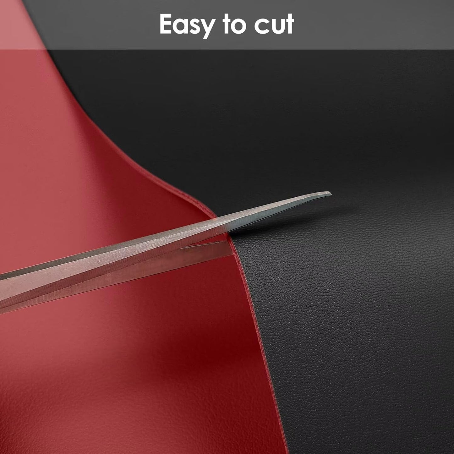 Table Pad - Used for Square Table Waterproof and Easy to Clean Good Flatness Easy to Used for Dining Table(Black+Wine Red 46x46)