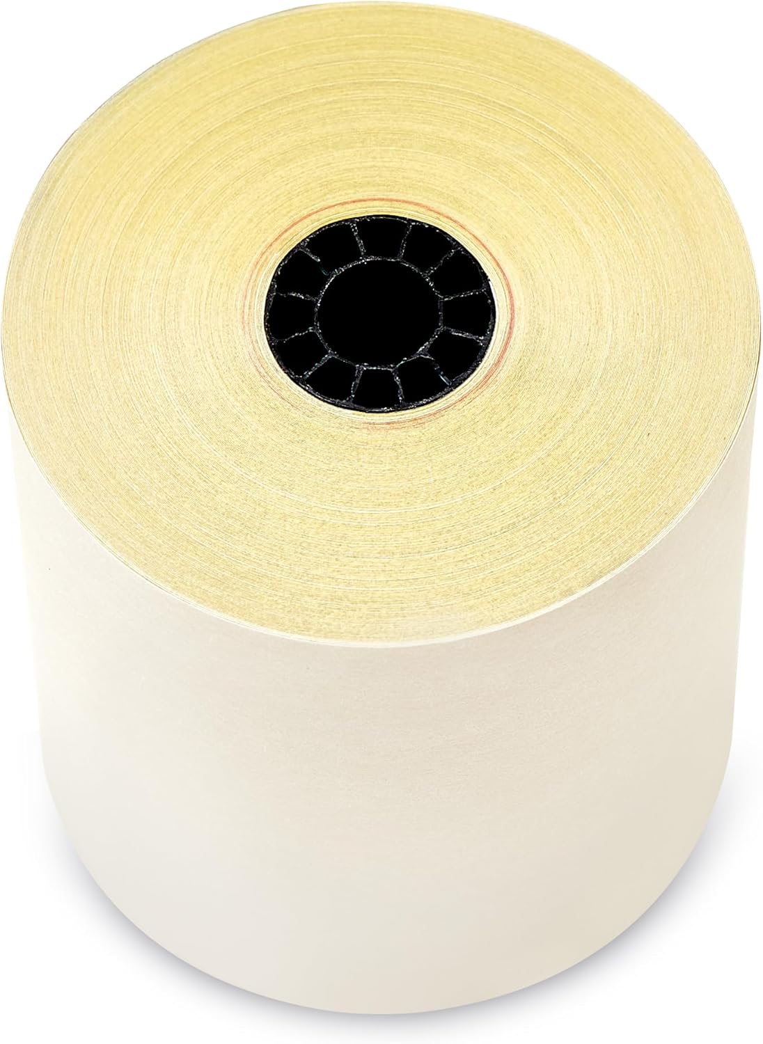 (32 Rolls) 2 Ply Carbonless Rolls 3" X 95 Feet White/Yellow Receipt Paper POS Cash Register Two Ply White/Canary for Star Micronics SP700 SP2000 UP389 Omni 480 TMU 220 250 Require Ribbons ERC30/34/38
